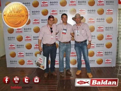 Equipe Baldan (Paulo Menzani, Pedro e Marcos Vinícius).