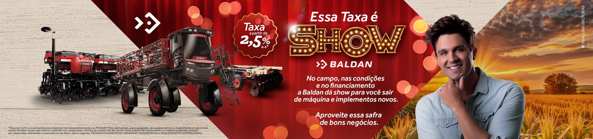 Baldan Essa taxa é show.