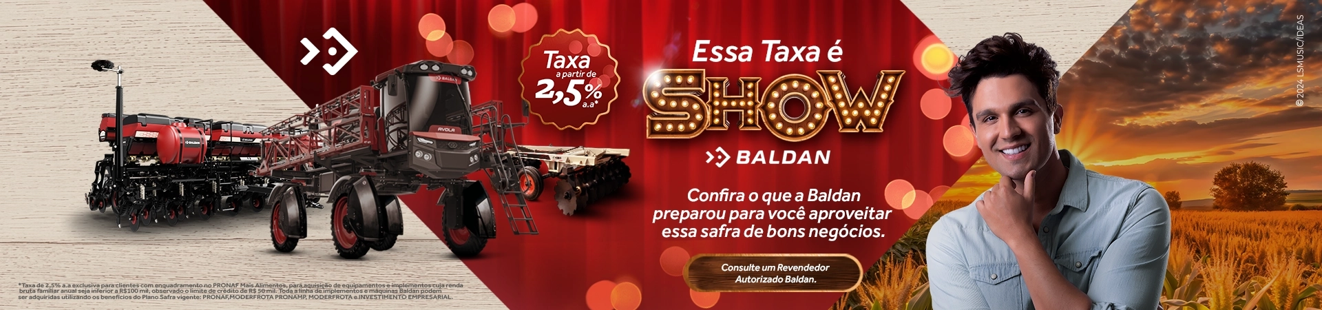 Taxa Show Baldan 