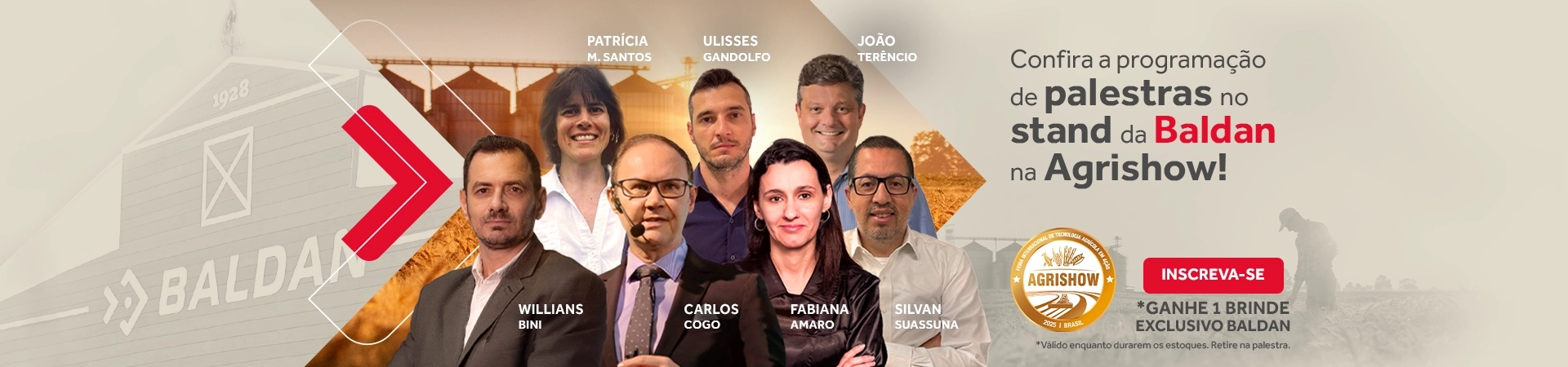  Agrishow Palestrantes 2025